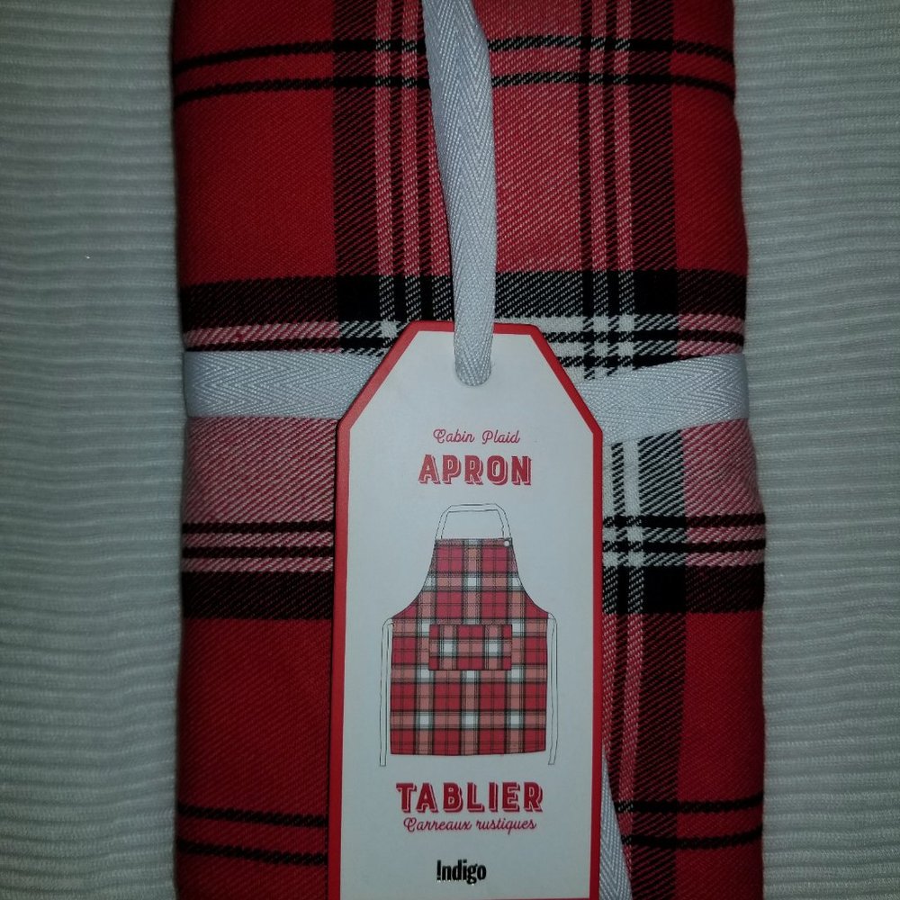 Cabin Fever Plaid Apron